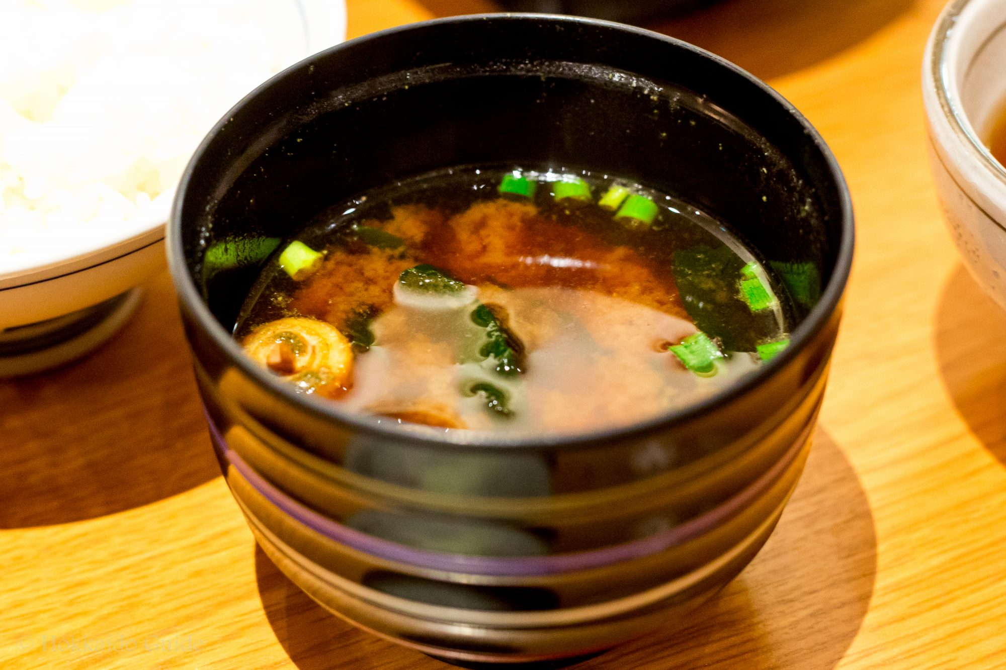 Tempura Ginza Hageten miso soup