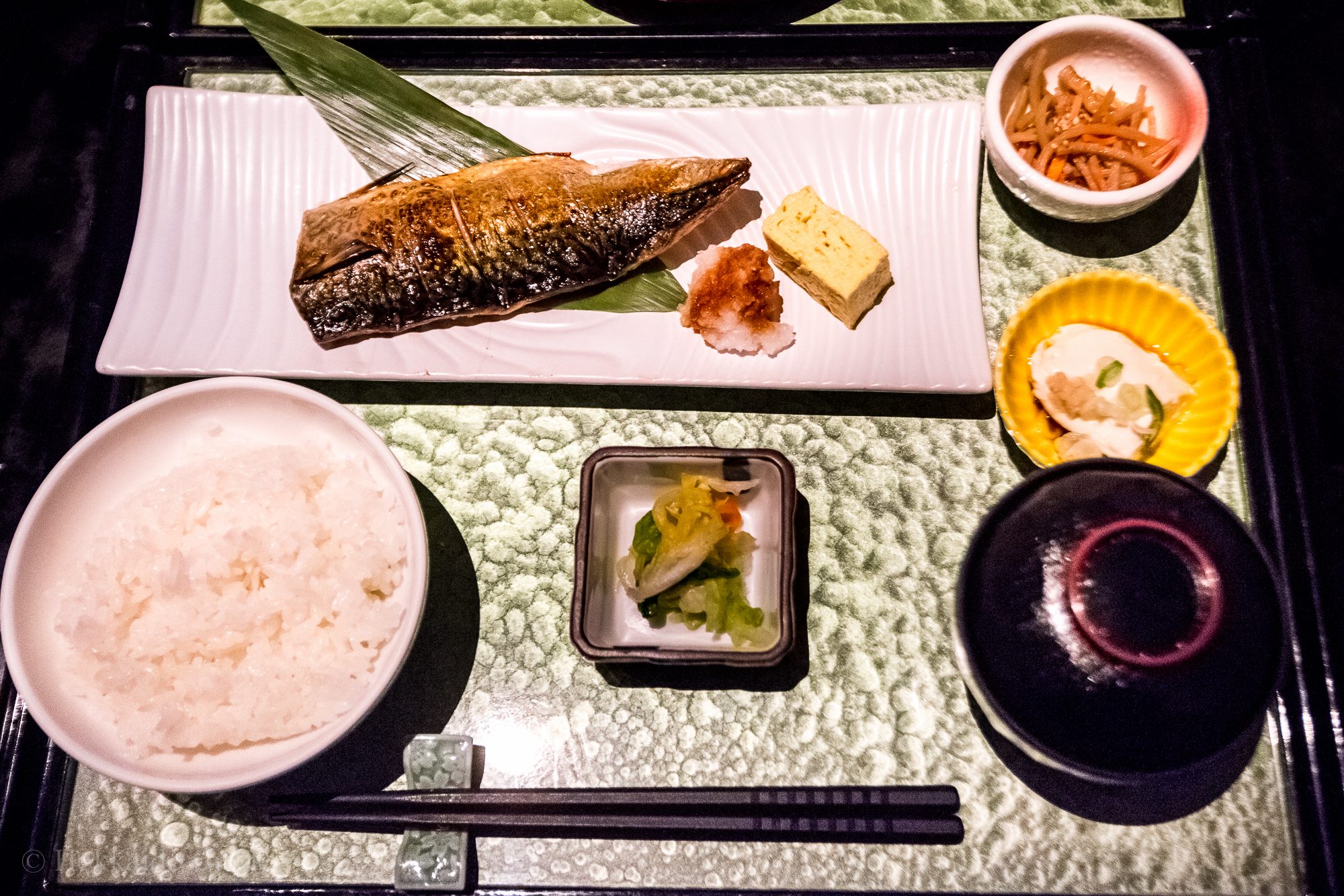 Kitamaru Paseo fish lunch set