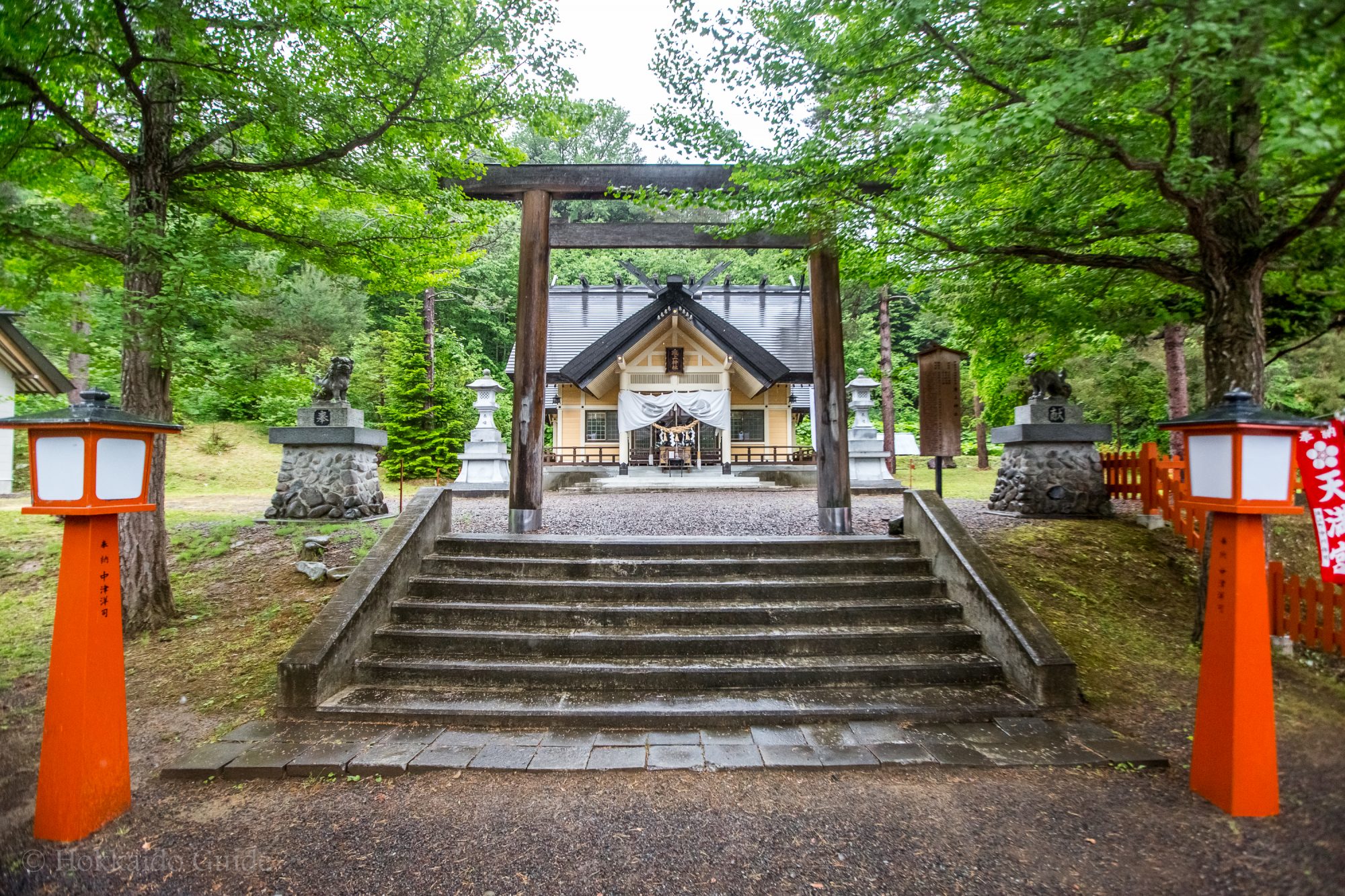 滝上神社　