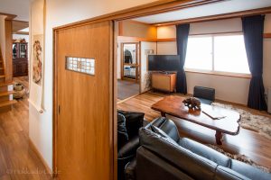 Rusutsu Holidays living room and hallway